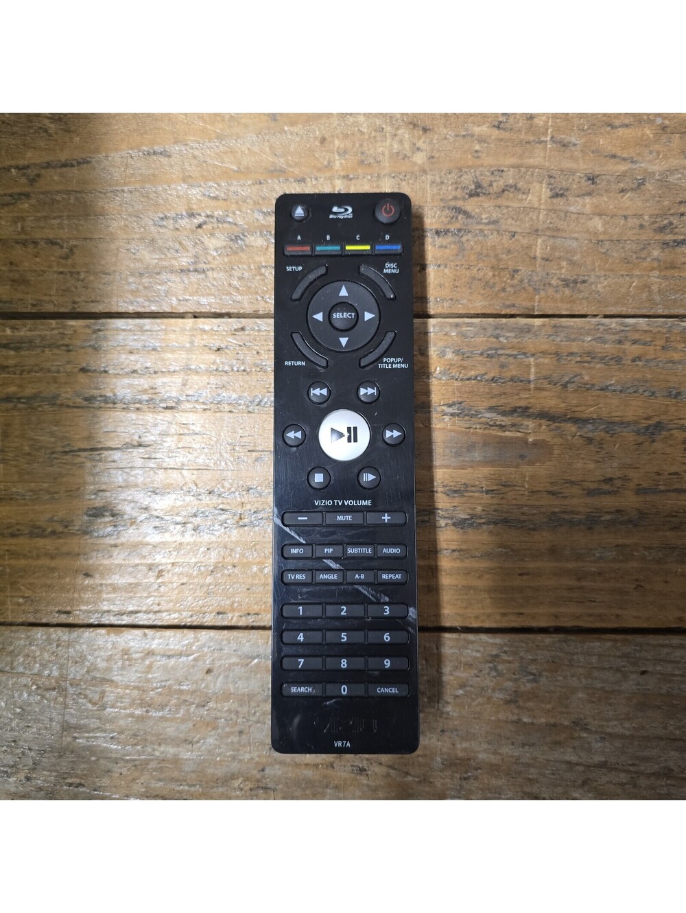 Genuine Vizio VR7A Blu Ray Dvd Player Remote Control VBR200W VBR210 VBR220 OEM